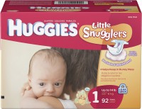 Nappies Huggies Little Snugglers 1 / 92 pcs 