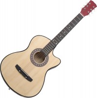 Acoustic Guitar VidaXL Western Classical Cutaway Guitar 