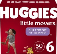 Photos - Nappies Huggies Little Movers 6 / 50 pcs 