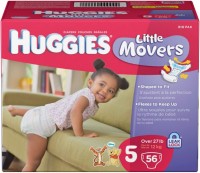 Photos - Nappies Huggies Little Movers 5 / 56 pcs 