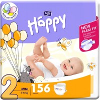 Photos - Nappies Bella Baby Happy Mini 2 / 156 pcs 