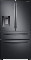 Photos - Fridge Samsung RF24R7201B1 black