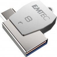 Photos - USB Flash Drive Emtec T250B 8 GB
