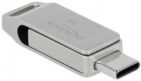 Photos - USB Flash Drive Delock USB 3.2 Gen 1 USB-C + Type-A Memory Stick 256Gb 