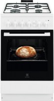 Photos - Cooker Electrolux LKG 500003 W white