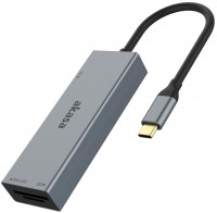 Card Reader / USB Hub Akasa USB 3.2 Type-C 3-in-1 Card Reader 