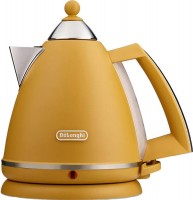 Photos - Electric Kettle De'Longhi Argento Flora KBX 3016.Y yellow