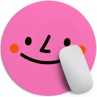 Photos - Mouse Pad Presentville Pink Smile Mouse Pad 