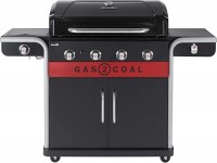 Photos - BBQ / Smoker Char-Broil Gas2Coal 440 Hybrid Grill Gas Barbecue 