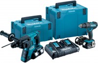 Photos - Power Tool Combo Kit Makita DLX2137PTJ 