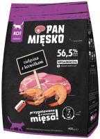 Photos - Cat Food PAN MIESKO Adult Veal with Shrimps  400 g