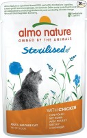 Photos - Cat Food Almo Nature Adult Sterilised Chicken 70 g 
