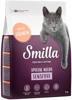 Photos - Cat Food Smilla Adult Sensitive Salmon  4 kg