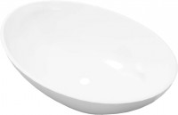 Photos - Bathroom Sink VidaXL Ceramic Basin Oval 140674 400 mm