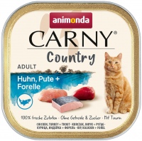 Photos - Cat Food Animonda Adult Carny Chicken/Turkey/Trout 100 g 