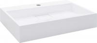 Photos - Bathroom Sink VidaXL Basin Mineral Cast 144064 600 mm