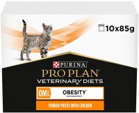 Photos - Cat Food Pro Plan Veterinary Diet OM Chicken 10 pcs 