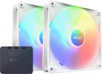Photos - Computer Cooling NZXT F140 RGB Core Twin Pack White 