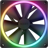 Photos - Computer Cooling NZXT F140 RGB DUO Black 