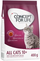 Photos - Cat Food Concept for Life All Cats 10+  400 g