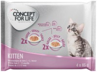 Photos - Cat Food Concept for Life Kitten Mixed Trial Pack 4 pcs 