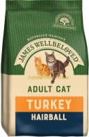 Photos - Cat Food James Wellbeloved Adult Cat Hairball Turkey  4 kg