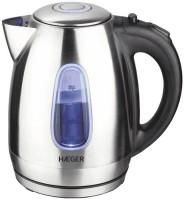 Photos - Electric Kettle Haeger EK-22S.027A 2200 W 1.7 L  stainless steel