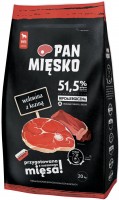 Photos - Dog Food PAN MIESKO Adult Medium Dog Beef with Goat 