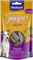 Photos - Dog Food Vitakraft Jumper's Delights Cod Sandwich with Potatoes 80 g 