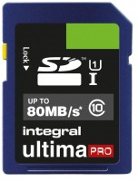 Memory Card Integral UltimaPro SD Class 10 UHS-I U1 80 MB/s 16 GB