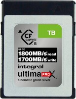 Memory Card Integral UltimaPro X2 CFexpress Cinematic Silver Type B 2.0 1 TB