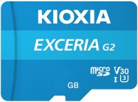 Photos - Memory Card KIOXIA Exceria G2 microSD with Adapter 64 GB