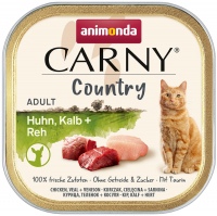 Photos - Cat Food Animonda Adult Carny Country Chicken/Veal 100 g 