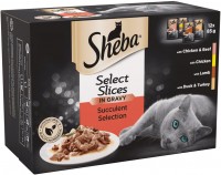 Photos - Cat Food Sheba Select Slices Succulent Selection in Gravy  12 pcs