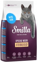 Photos - Cat Food Smilla Adult Sterilised Fish  1 kg