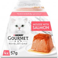 Photos - Cat Food Gourmet Revelations Mousse Salmon  4 pcs