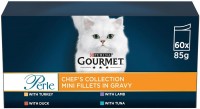 Photos - Cat Food Gourmet Perle Chef's Collection in Gravy  60 pcs