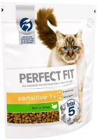 Photos - Cat Food Perfect Fit Sensitive 1+ Turkey  750 g