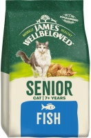 Photos - Cat Food James Wellbeloved Senior Cat Fish  1.5 kg