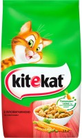 Photos - Cat Food Kitekat Adult Beef/Vegetables  1.8 kg