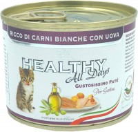 Photos - Cat Food HEALTHY Kitten Pate White Meat/Eggs 200 g 