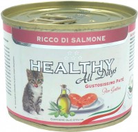 Photos - Cat Food HEALTHY Kitten Pate Salmon 200 g 