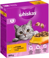 Photos - Cat Food Whiskas Adult Chicken  800 g