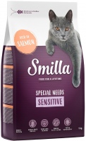 Photos - Cat Food Smilla Adult Sensitive Salmon  1 kg