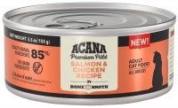 Photos - Cat Food ACANA Adult Pate Salmon/Chicken 155 g 