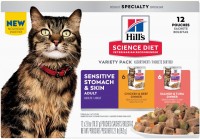 Photos - Cat Food Hills SD Adult Sensitive Stomach 12 pcs 