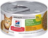 Cat Food Hills SD Senior 7+ Vitality Chicken 155 g 
