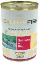 Photos - Dog Food HEALTHY Adult Pate Salmon/Rice 400 g 1