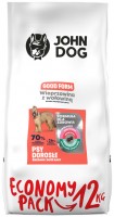 Photos - Dog Food John Dog Adult M/L Pork/Beef 