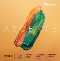 Photos - Strings DAddario Ascente Viola D String Long Scale Medium 